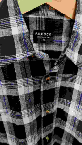 Kemeja Flanel Fresco Original Second Size M