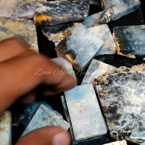 Batu Akik Blue Pasifik 100% Natural