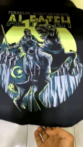 Kaos Distro Islami Khalid Bin Walid Tshirt Dakwah Islami Sahabat Nabi