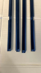 pelipit kaca pintu bagian luar mobil Honda city gn2 Th 2009-2014 baru 1set