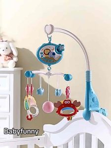 โมบายกล่อมนอน โมบายเด็กอ่อน โมบายเด็กทารก โมบายดนตรี โมบายเด็ก มีดนตรี หมุนได้ ตุ๊กตาเย่ามีเสียง ถอดแยกเล่นได้ทุกชิ้น