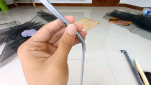 Alat Pelubang Palstik Mulsa Arang Bakar 2.5 inchi