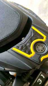 Misoka Rear Fender & Upper Stop Lamp Cover All New Aerox 155 Rubber Karet BUKANhanyaidesu