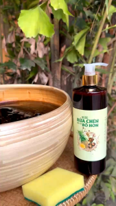 Nước rửa bát bồ hòn siêu đặc lên men tự nhiên