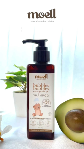 Moell Shampoo Bubbles Bubbles Everywhere 185 gr | Shampo Bayi Natural
