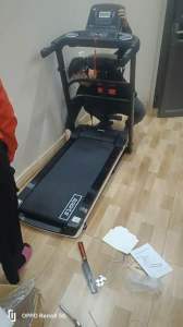 Máy Chạy Bộ Điện Đa Năng A7S Kèm đai massage tạ tay_ Động cơ 3.0HP _ Bảo hành 5 năm_ Kèm Video ảnh thật