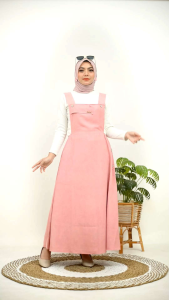 Overall Baby Corduroy & Free Inner Ribbed Lycra