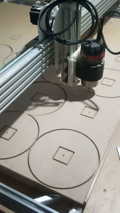 Kayu Mdf Bulat Untuk Jam Dm 40 cmTebal full6mm