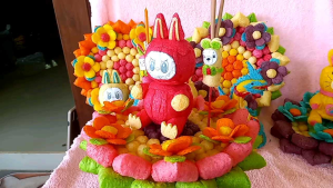 🌹กระทงอาหารปลา(ลาบูบู้)🌹แถมธูปและเทียน 🙏(สั่ง 1 ชิ้น ต่อ 1 คำสั่งซื้อ)🙏  ขนส่งยากอาจเกิดความเสียหายต่อสินค้าได้