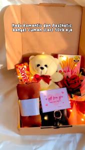 Hampers Giftbox Kado Ulang Tahun Cewek Hadiah Anniversary Wisuda Kado Valentine
