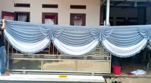 10 METER PAKET RUMBAI TENDA Tinggi 1 meter KOMBINASI KIPAS