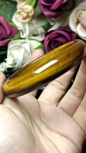 Natural Crystal Golden Tiger Eye Bangle 60mm+ 天然强光黄金虎眼 天然无优化处理 手镯 60mm+