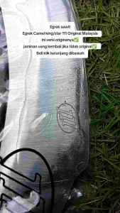 Egrek camel star 111 original Malaysia lengkap dengan taji