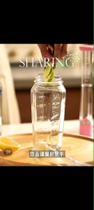 OHHDEER 2-in-1 Crushed Ice Stick With Scaled Measuring Cup Lemon Tea Cocktail Making Tool Popsicles Juicing Stick 量杯捣碎棒