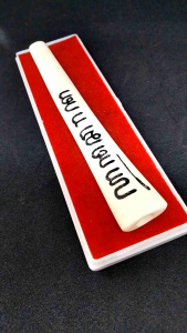 Once Cangklong Tulang Sapi Ukir Aksara Jawa Premium A86