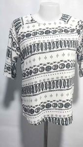 เสื้อชีฟอง มีซิปหลัง อก 38 ยาว 23 ตำหนิเปื้อนขอคนรับได้ รหัส ฟ155