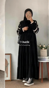 INNER DRESS REMPEL BUSUI - INNER DRESS TANPA LENGAN - INER DRES RAYON PREMIUM