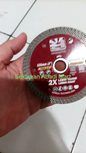 Diamond Wheel Turbo 4 inch FUJIYAMA: Mata Gerinda Potong Keramik Granite dan Marmer JAPAN STANDART