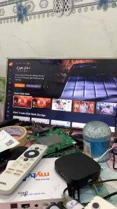 Tivi box mytv chỉ hỗ trợ xem youtube hàng cũ thanh lý