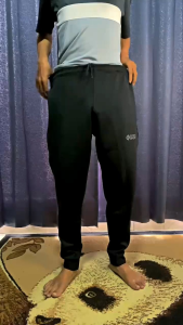 Celana Training Jogger Bahan Scuba Elastis / Celana Panjang Olahraga Running Gym Pria Wanita Ukuran M-XXL