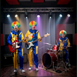 Baju Badut Murah Style joker [ hanya kostum saja ]