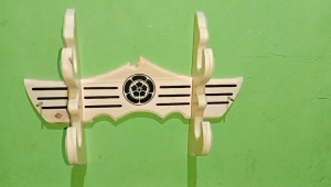 Rak Glok Ktana untuk Dinding Dua Tahap