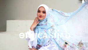 HIJAB ETHICA SEGIEMPAT MOTIF SERIES SIGNATURE