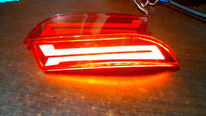 Lampu LED Bumper Belakang All New Avanza Xenia 2012-2023 Reflektor Avanza Xenia Audi Lexus