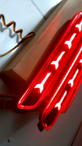 Lampu Led Bumper Belakang Innova Lama 2004-2015 Reflektor Innova Grand Panah