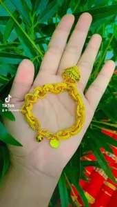 Gelang tangan dewasa dan budak cop 916 persis ori