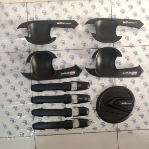 Paket Cover Handle Outer Plus Tutup Bensin All New Agya/Ayla Keyless Hitam Doff