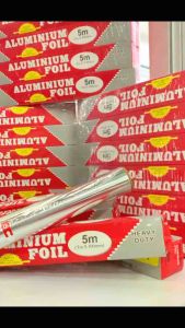 ฟอยล์ห่ออาหารอลูมิเนียม 5 เมตร L-1043 (ยกโหล 12ชิ้น)