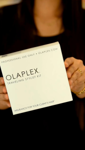 OLAPLEX no.1 & no.2 TRAVELING STYLIST KIT 3PCS