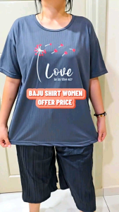 WOMEN COTTON T-SHIRT / BAJU MURAH T-SHIRT.