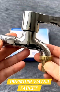​[Extra Thick] 1/2 Inch Premium Water Faucet Tap Pointed Nozzle Kepala Paip Mesin Basuh Bilik Air Sinki Rumah Kebun