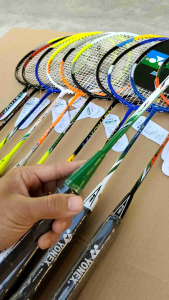 PROMO Raket bulutangkis model senyawa tanpa sambungan berlogo PBSI raket murah