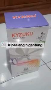 Kipas Angin Gantung 6 Baling 33W KYZUKU ORIGINAL MJ Elektric