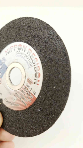 Nippon Resibon Batu Mata Gerinda Potong Besi 4" inch Cutting Wheel 4" inch A46S 105 × 2 × 16 Japan