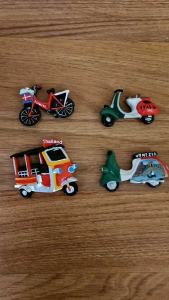 Fridge Magnet Tempelan Kulkas Souvenir Thailand Bangkok Bajaj