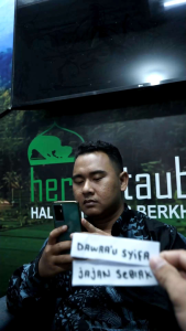 Dawau Syifa attaubah minuman anti oksidan dengan tambahan cuka apel