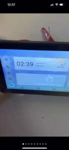 Excedio Android Player 12.3”inch 4+64GB With Casing & Socket Plug and Play | Free Reverse Camera  | Axia Viva