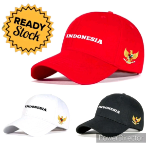 Topi Garuda Indonesia Distro Bahan Katun Logo Bordiran Pria Wanita Dewasa