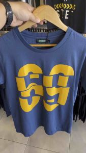 เสื้อยืด 7th Street (ของแท้) รุ่น STN005 T-Shirt Cotton100% สีกรมท่า