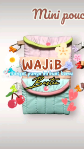 Mini Pouch Puffy Pastel | Dompet Koin | Mini Wallet Pastel | Card Wallet