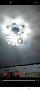 LAMPU LED PLAFON hias Ruang tamu Minimalis lampu Gantung kristal tangga teras modern