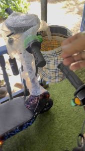 ประกับคันเร่งDTทดรอบแปลงสกู๊ตเตอร์น้ำมันสีเขียว