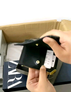 DOMPET WANITA CKW TEXTURE APOLLINE PREMIUM IMPORT