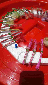 Jig 3 Piece VMC Round Haddock Hooks Tinned Eye Single with 3D Eyes Luminous Head Fly Fishing Deep Sea Fishing Baits for Mackerel Tuna Tulingan Philippine Style