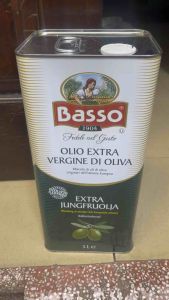 Dầu oliu ( oilve oil) Basso siêu nguyên chất 5 lít - Italy -