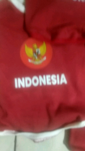 Baju Kucing Anjing Timnas Indonesia